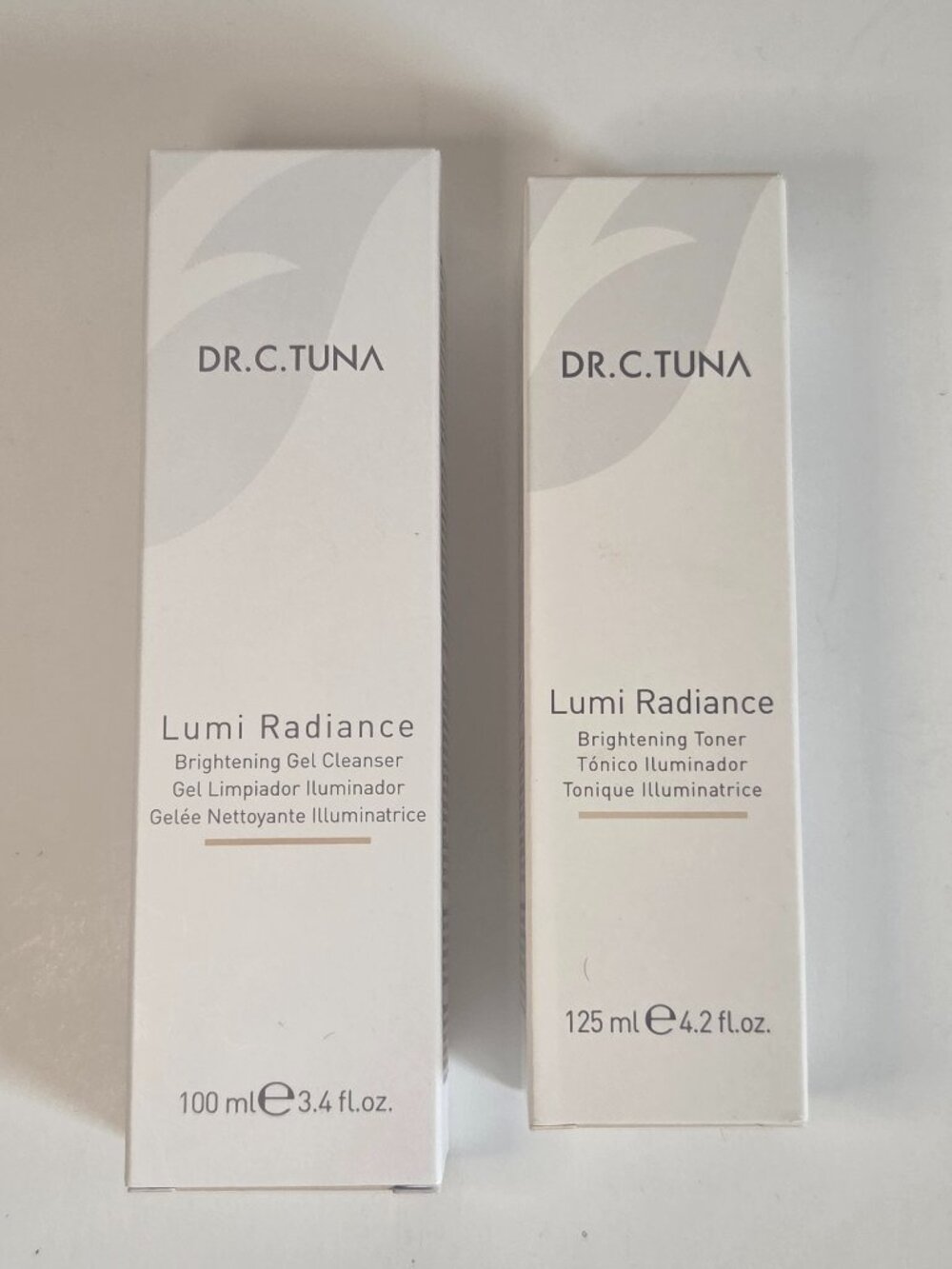 Dr. C Tuna Lumi Radiance Brightening Cleanser & Toner Set